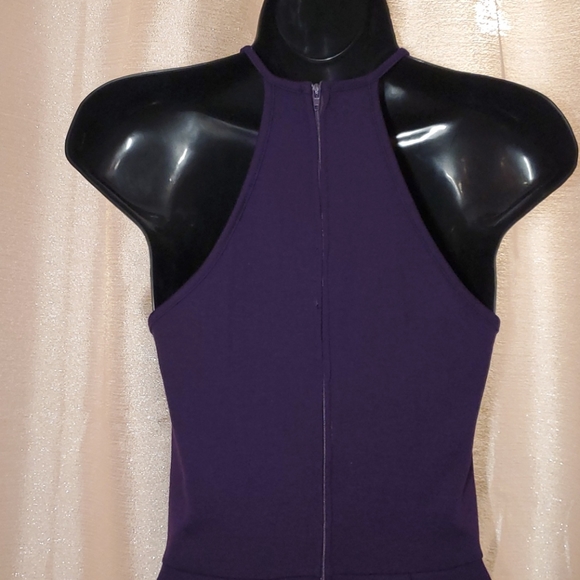 NWT. Charlotte Russe Purple Dress. - Picture 4 of 6